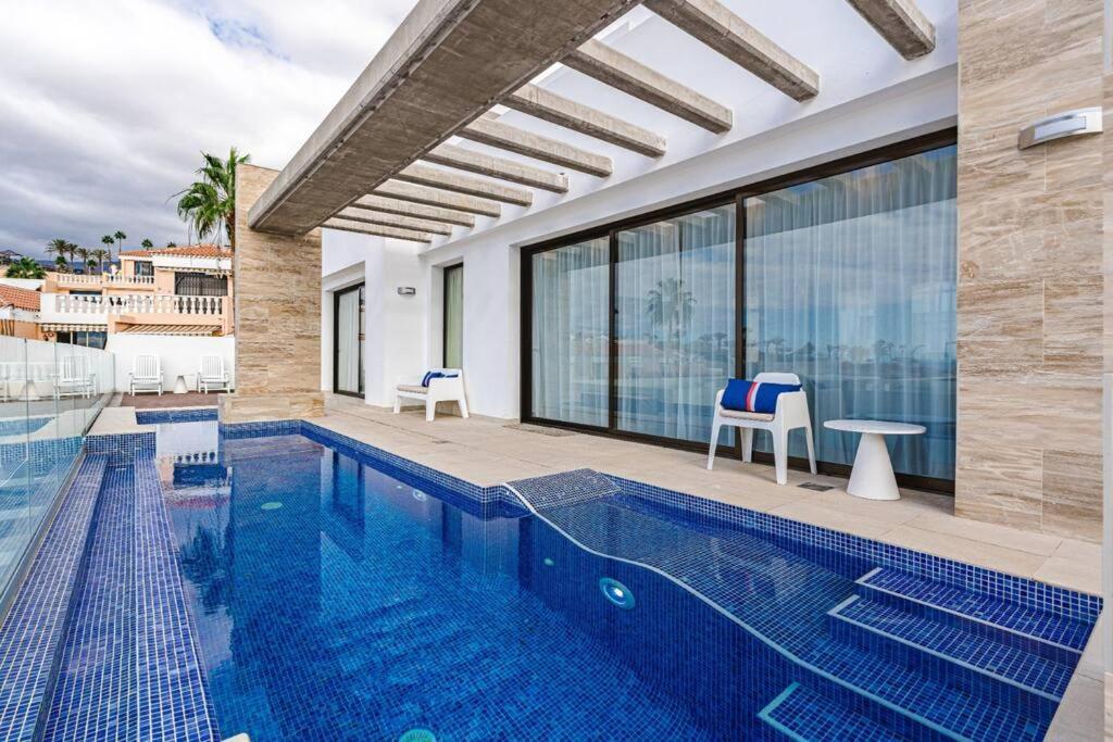 Villa Riviera De 4 Dormitorios Con Piscina. Costa Adeje  Ngoại thất bức ảnh
